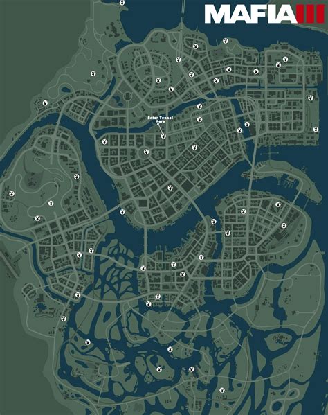 mafia 3 wiretap locations map